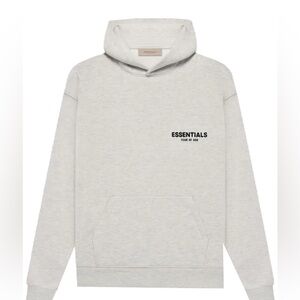 Fear of God Essentials FOG Essentials Hoodie Dark Oatmeal size XL